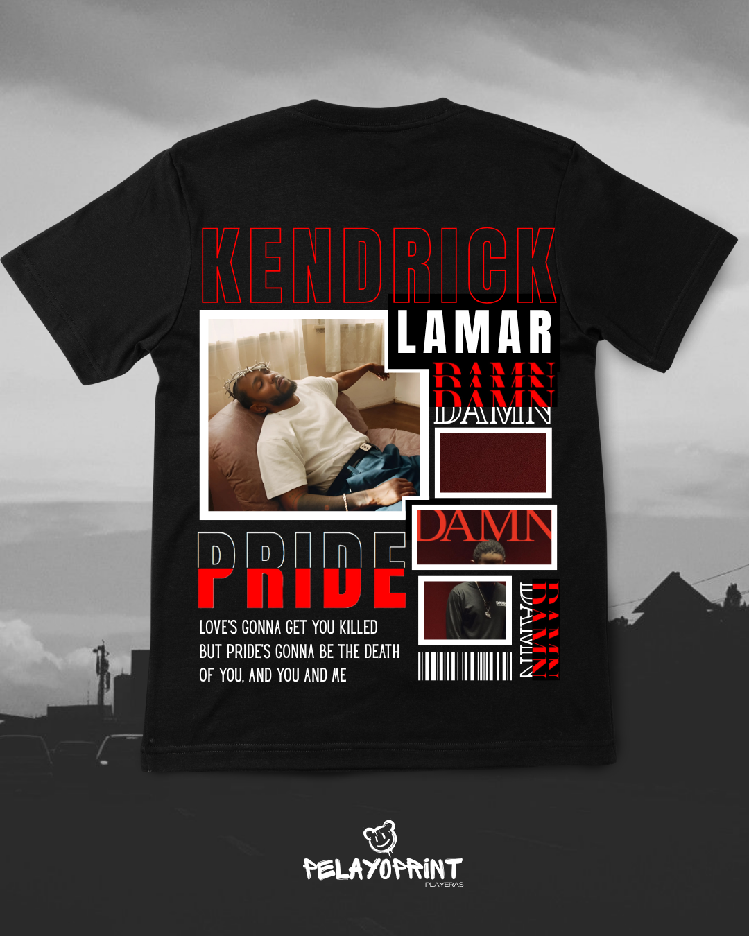 Playera - Kendric Lamar