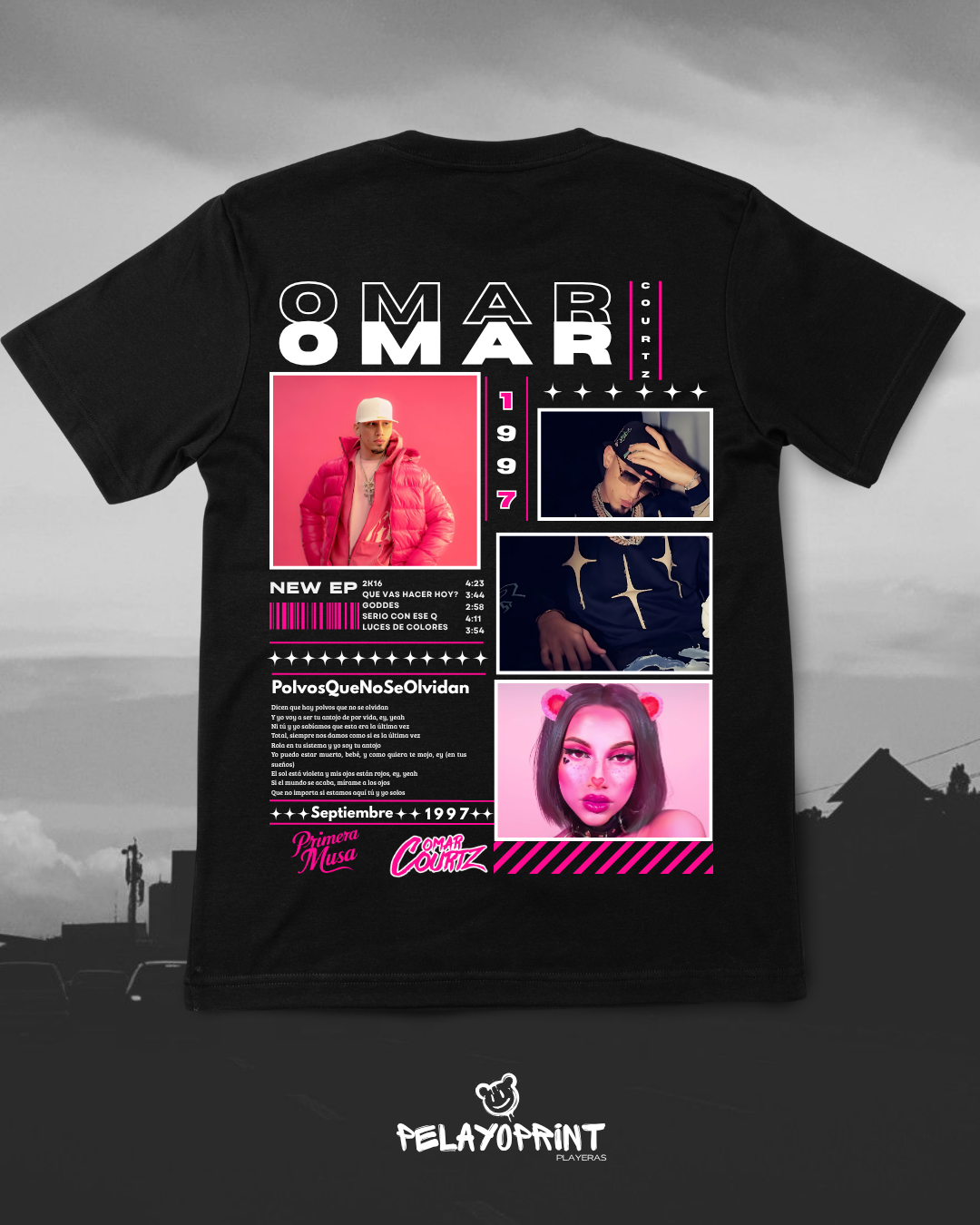 Playera - Omar Courtz