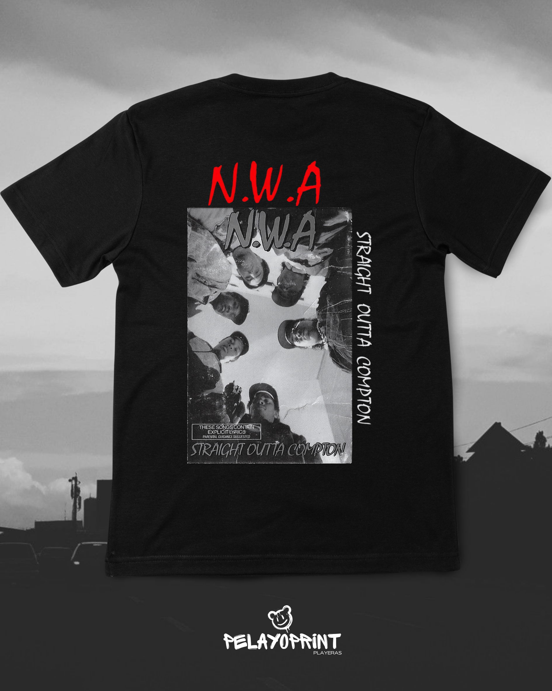 Playera N.W.A