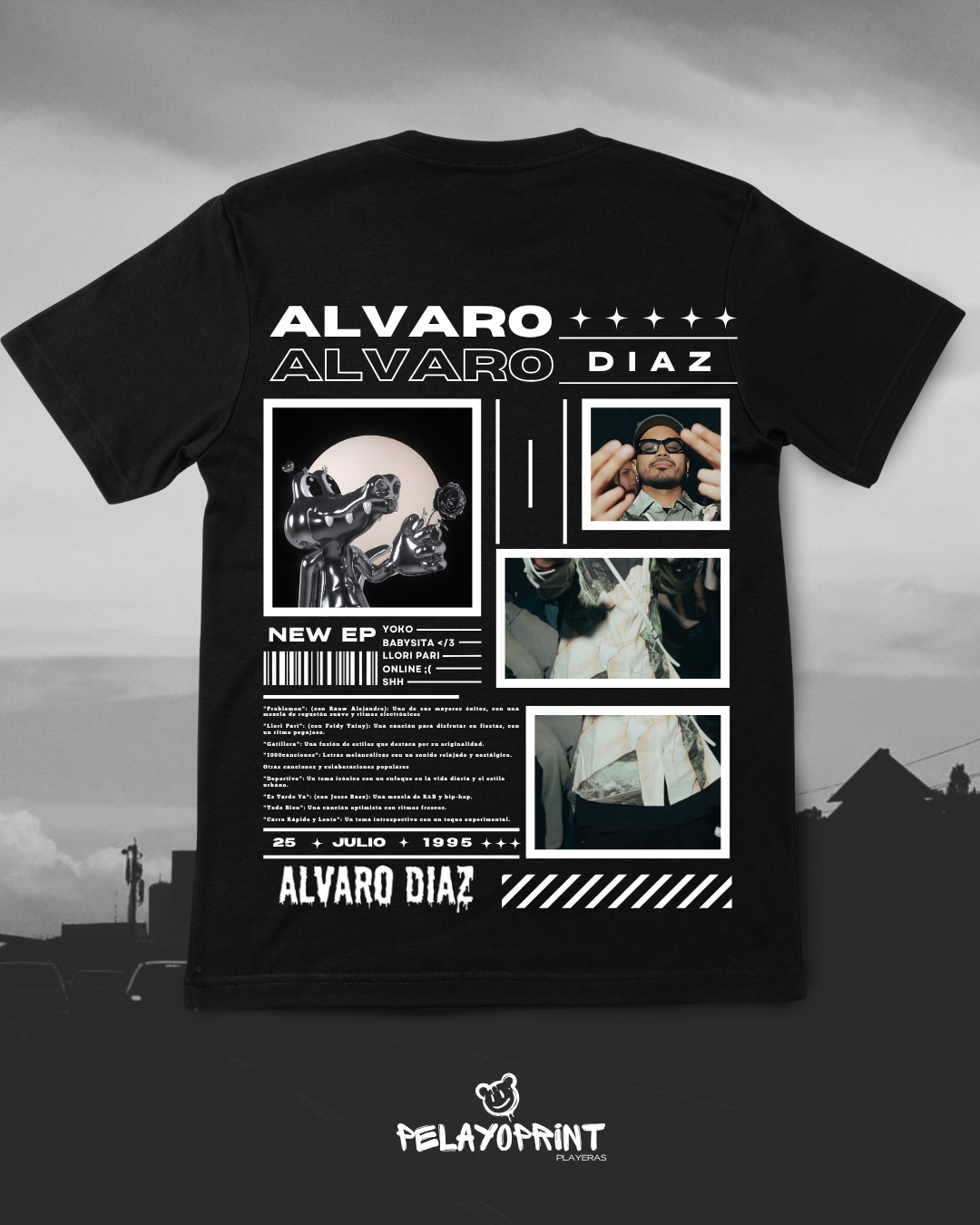 Playera - Alvaro Diaz